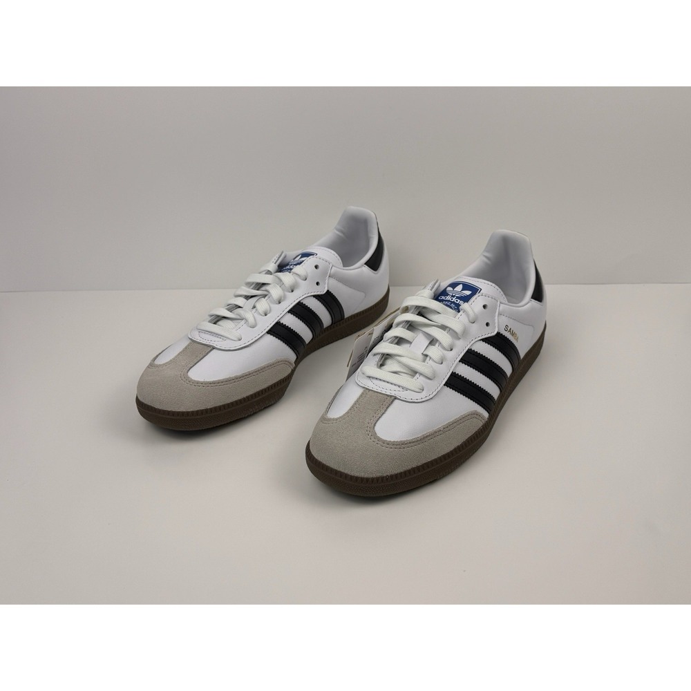 Adidas Samba OG Sneakers Women's Size 11 White/Black IG9030 - Picture 5 of 6